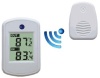 Ambient Weather WS-04-WHITE Wireless Thermometer with Indoor and Outdoor Temperature (White)