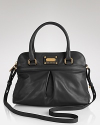 Color-pop accessories like Marc Jacobs' juicy-hued satchel are this season's hottest commodities. With top handles and a roomy interior, this statement piece is an envy-inducing alternative to basic black. Color-pop accessories like Marc Jacobs' juicy-hued satchel are this season's hottest commodities. With top handles and a roomy interior, this statement piece is an envy-inducing alternative to basic black.