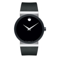 Movado Men's 606268 Sapphire Synergy Black Rubber Strap Watch Movado Men's 606268 Sapphire Synergy Black Rubber Strap Watch
