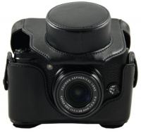 MegaGear Fujifilm FinePix X20 , X10 EVER READY Leather Case Bag BLACK MegaGear Fujifilm FinePix X20 , X10 EVER READY Leather Case Bag BLACK