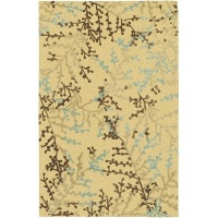 Artworks Plum BlossomMaize Rug Rug Size: 8'6 x 11'6 Artworks Plum BlossomMaize Rug Rug Size: 8'6 x 11'6