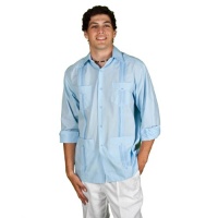 Men's Guayabera Polycotton classic Long Sleeve Men's Guayabera Polycotton classic Long Sleeve