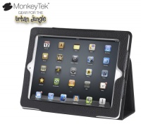 Essential MonkeyCase - The New iPad 3 Case (4th Gen) and iPad 2 Leather Case Cover and Flip Stand with Premium Interior (Black) - Automatically Wakes and Puts Your New iPad to Sleep - New iPad Case by MonkeyTek Essential MonkeyCase - The New iPad 3 Case (4th Gen) and iPad 2 Leather Case Cover and Flip Stand with Premium Interior (Black) - Automatically Wakes and Puts Your New iPad to Sleep - New iPad Case by MonkeyTek