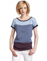Fred Perry Women's Color Block Stripe T-Shirt Fred Perry Women's Color Block Stripe T-Shirt