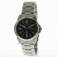 Seiko Black Solar Power Dial GMT Mens Watch SNE095 Seiko Black Solar Power Dial GMT Mens Watch SNE095