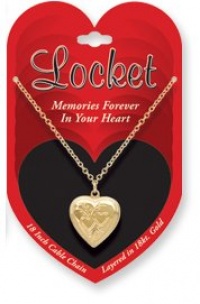Love Locket Pendant & Chain! Silver & Gold Styles! (Sold Individually) Love Locket Pendant & Chain! Silver & Gold Styles! (Sold Individually)