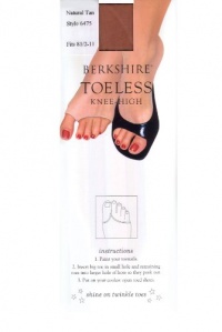 Berkshire Toeless Knee Highs Hosiery Berkshire Toeless Knee Highs Hosiery