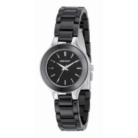 DKNY Ceramic Quartz Black Dial Women's Watch NY4887 DKNY Ceramic Quartz Black Dial Women's Watch NY4887