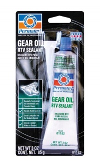 Permatex 81182 Gear Oil RTV Gasket Maker, 3 oz. Permatex 81182 Gear Oil RTV Gasket Maker, 3 oz.