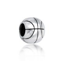 Bling Jewelry Basketball 925 Sterling Silver Sports Bead Pandora Compatible Bling Jewelry Basketball 925 Sterling Silver Sports Bead Pandora Compatible