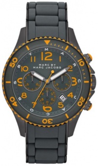 Marc by Marc Men's MBM2584 Black Stainless-Steel Quartz Watch with Black Dial Marc by Marc Men's MBM2584 Black Stainless-Steel Quartz Watch with Black Dial