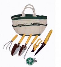 Master Craft Eight-Piece Garden Tool and Tote Set Master Craft Eight-Piece Garden Tool and Tote Set