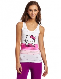 Hello Kitty Juniors Burnout Knit Racerback Tank Hello Kitty Juniors Burnout Knit Racerback Tank