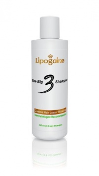 Lipogaine Big 3 Shampoo for Hair Loss/ Thinning Hair (8 oz Professional Formula 1% Ketoconazole Mild Shampoo Enhanced with Biotin, Saw Palmetto, Emu Oil) Lipogaine Big 3 Shampoo for Hair Loss/ Thinning Hair (8 oz Professional Formula 1% Ketoconazole Mild Shampoo Enhanced with Biotin, Saw Palmetto, Emu Oil)