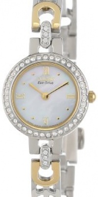 Citizen Women's EW8464-52D Eco-Drive Silhouette Crystal Accented Gold-Tone Watch Citizen Women's EW8464-52D Eco-Drive Silhouette Crystal Accented Gold-Tone Watch