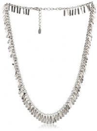 House of Harlow 1960 Silver-Plated Pyramid Bar Necklace House of Harlow 1960 Silver-Plated Pyramid Bar Necklace