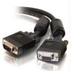 C2G / Cables to Go - 28003 - 15ft HD15 M/F SVGA Monitor Extension Cable with Ferrites