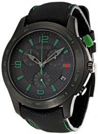 Gucci G-Timeless Black Dial Chronograph Mens Watch YA126225