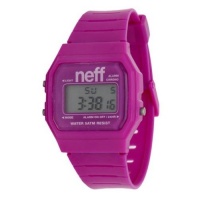 Neff Men's NF0204-purple Old School Digital Design Soft PU Strap Watch Neff Men's NF0204-purple Old School Digital Design Soft PU Strap Watch