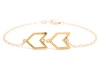 Gorjana Chevron Charm Bracelet