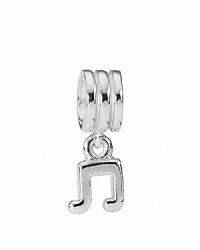 Compose your perfect piece of jewelry with PANDORA's sterling silver music note charm. Compose your perfect piece of jewelry with PANDORA's sterling silver music note charm.
