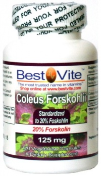 Coleus Forskohlii 125 mg - 20% Forskolin (120 Vegetarian Capsules) - Top Quality and backed by Clinical Studies. Coleus Forskohlii 125 mg - 20% Forskolin (120 Vegetarian Capsules) - Top Quality and backed by Clinical Studies.