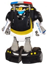 Transformers Rescue Bot - Chase The Police Bot Transformers Rescue Bot - Chase The Police Bot