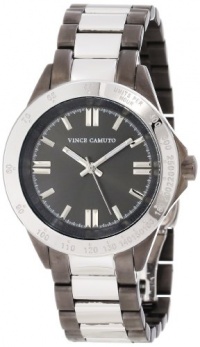 Vince Camuto Women's VC/5053GYTT Round Black Ion-Plated and Silver-Tone Bracelet Watch Vince Camuto Women's VC/5053GYTT Round Black Ion-Plated and Silver-Tone Bracelet Watch