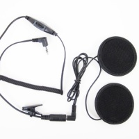 Shark Motorcycle Audio Radio Headset kit for Half-Face Motorcycle Helmet, Black Shark Motorcycle Audio Radio Headset kit for Half-Face Motorcycle Helmet, Black
