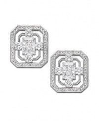 Eliot Danori Earrings, Diadem Cubic Zirconia Stud Earrings (5 ct. t.w.) Eliot Danori Earrings, Diadem Cubic Zirconia Stud Earrings (5 ct. t.w.)