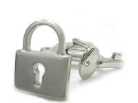 Novelty Pad Lock & Key Cufflinks Gift Boxed Novelty Pad Lock & Key Cufflinks Gift Boxed