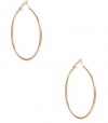 G by GUESS Gold-Tone Hoop Earrings, GOLD