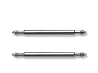 Two Stainless Steel Watchband Spring Bar Pins For Attaching Watch Band To Watches 16 mm Two Stainless Steel Watchband Spring Bar Pins For Attaching Watch Band To Watches 16 mm