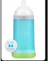 Adiri NxGen Nurser Baby Bottle - Blue Slow Flow 9.5oz