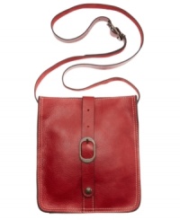 A simplistically chic crossbody pouch is the easiest way to stay on trend this season. This Patricia Nash design takes it to the next level with heavy stitching and aged goldtone hardware for a rustic take on a fresh silhouette. A simplistically chic crossbody pouch is the easiest way to stay on trend this season. This Patricia Nash design takes it to the next level with heavy stitching and aged goldtone hardware for a rustic take on a fresh silhouette.