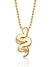 Alex Woo Little Signs Animals Yellow Snake Pendant Necklace Alex Woo Little Signs Animals Yellow Snake Pendant Necklace