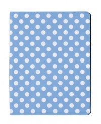 Blue Polka Dot Folder Case for Apple iPad 2 (Automatic On/Off) Blue Polka Dot Folder Case for Apple iPad 2 (Automatic On/Off)