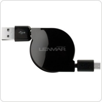 Micro USB Retractable Cable - Ideal for Any Micro USB Powered Device Including Bluetooth Headsets, BlackBerry, Motorolla Droid X, HTC EVO 4G, Samsung Captivate, and Other Smart Phones Micro USB Retractable Cable - Ideal for Any Micro USB Powered Device Including Bluetooth Headsets, BlackBerry, Motorolla Droid X, HTC EVO 4G, Samsung Captivate, and Other Smart Phones