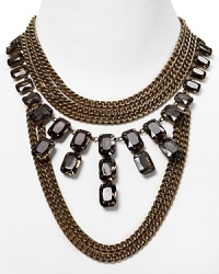 Delicate or dynamic: this Aqua necklace works the best of both worlds with its long gold chain and cool rectangular gems - such a natural match for a simple LBD. Delicate or dynamic: this Aqua necklace works the best of both worlds with its long gold chain and cool rectangular gems - such a natural match for a simple LBD.