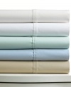 Soothing sleep. This 1000-thread count Windsor sheet set exudes pure luxury and comfort with single-ply construction and your choice of five muted hues.