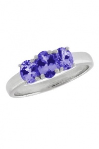 Effy Jewlery Sterling Silver Tanzanite Ring, 1.21 TCW Ring size 7 Effy Jewlery Sterling Silver Tanzanite Ring, 1.21 TCW Ring size 7