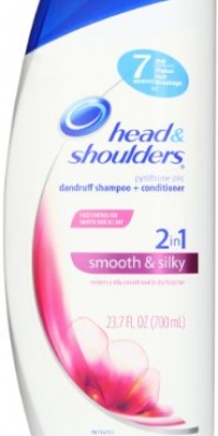 Head & Shoulders Smooth & Silky 2-In-1 Dandruff Shampoo + Conditioner 23.7 Fl Oz (Pack of 2) Head & Shoulders Smooth & Silky 2-In-1 Dandruff Shampoo + Conditioner 23.7 Fl Oz (Pack of 2)