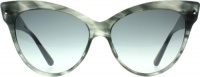 Dior E2J Striped Grey Blue Mohotani Cats Eyes Sunglasses Lens Category 4