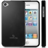 Caseology Matte Finish Slim Fit Flexible Hybrid TPU Case for Apple iPhone 4/4S (Matte Black)