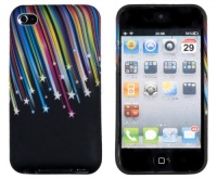 LE Shooting Stars Flexible Gel Case for Apple iPod Touch 4G (4th Generation) LE Shooting Stars Flexible Gel Case for Apple iPod Touch 4G (4th Generation)
