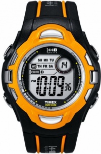 Timex Youth 1440 Sports Black Orange Resin Strap Watch T5K276 Timex Youth 1440 Sports Black Orange Resin Strap Watch T5K276