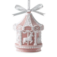 Wedgwood Annual 2011 Baby's 1st Carousel Pink Ornament Wedgwood Annual 2011 Baby's 1st Carousel Pink Ornament