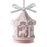 Wedgwood Annual 2011 Baby's 1st Carousel Pink Ornament