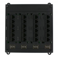 Leviton 476TM-524 Twist and Mount Patch Panel, 24 CAT 5e Ports Leviton 476TM-524 Twist and Mount Patch Panel, 24 CAT 5e Ports