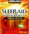 Kirkland Signature Nighttime Sleep Aid (Doxylamine Succinate 25 mg), 192 Tablets